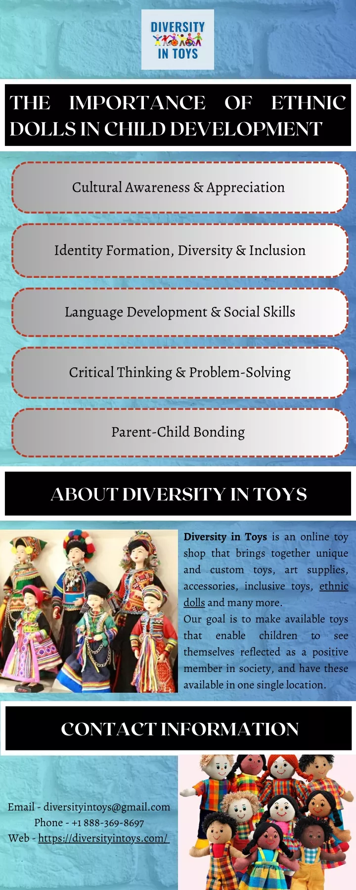 the importance of ethnic dolls in child