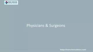 physicians surgeons