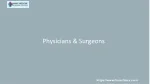 Physicians & Surgeons - slide 1