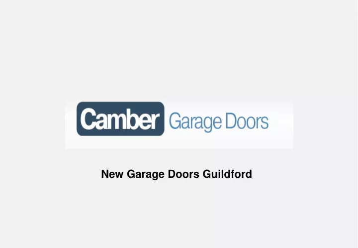 new garage doors guildford