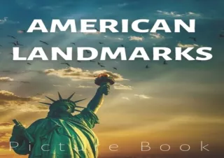 EPUB ✔READ American Landmarks Picture Book: Large Print Picture Book for Dementi