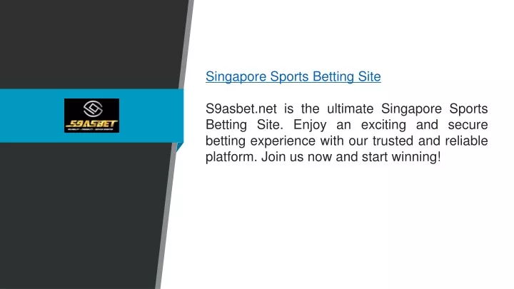 singapore sports betting site s9asbet