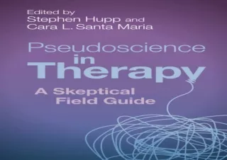 get✔️ [PDF] Download⚡️ Pseudoscience in Therapy