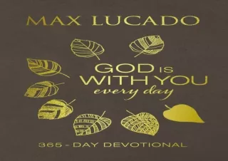 ⚡DOWNLOAD God Is With You Every Day (Large Text Leathersoft): 365-Day Devotional