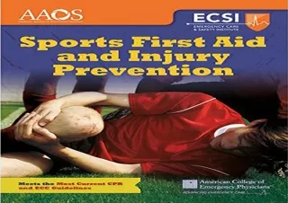 PDF/Read❤️ Sports First Aid and Injury Prevention (Revised)