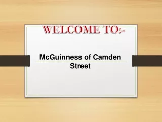 welcome to