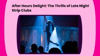 Sensual Late-Night Strip Club Adventure