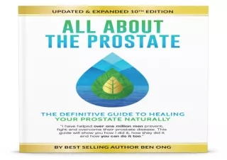 [Read❤️ Download⚡️] All About The Prostate [Updated and Expanded 10th Edition]