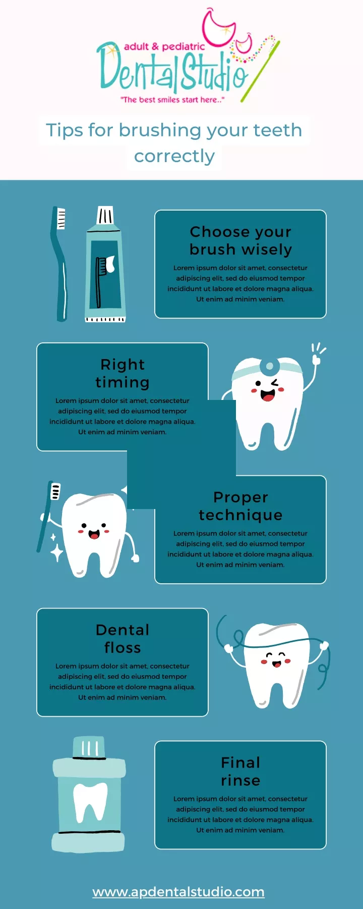 tips for brushing your teeth correctly