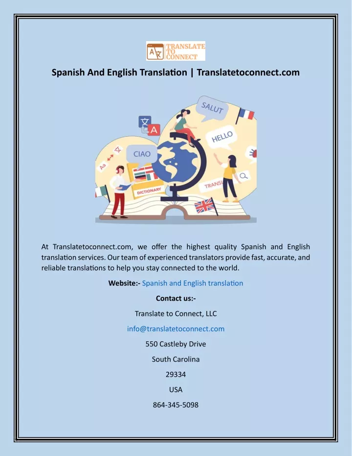 spanish and english translation