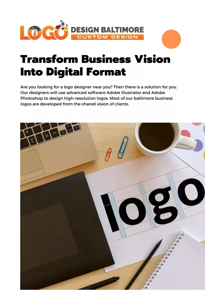 transform business vision into digital format