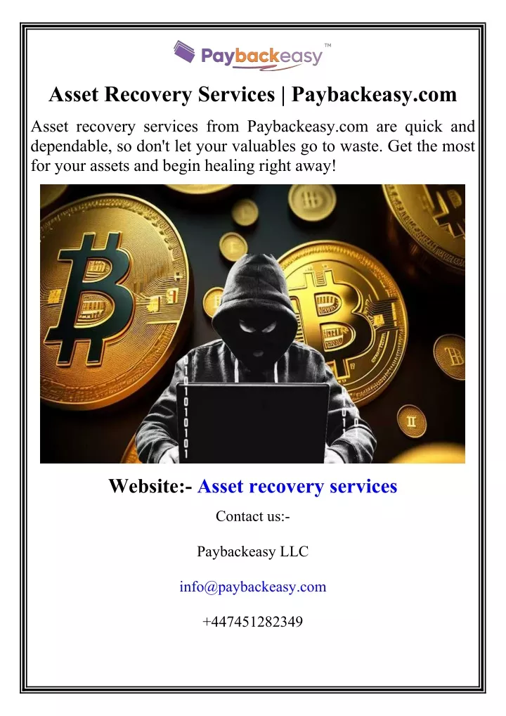 asset recovery services paybackeasy com