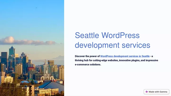 seattle wordpress development services