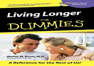 Download⚡️ Book [PDF] Living Longer For Dummies