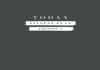 [Read❤️ Download⚡️] Today Fitness (Today Fitness Gym Version)