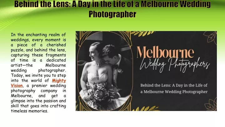 behind the lens a day in the life of a melbourne wedding photographer