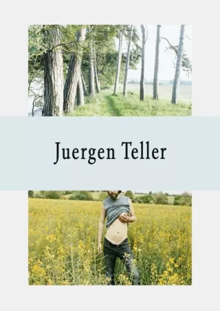 [⚡PDF] ✔Download⭐ Juergen Teller: The Keys to the House