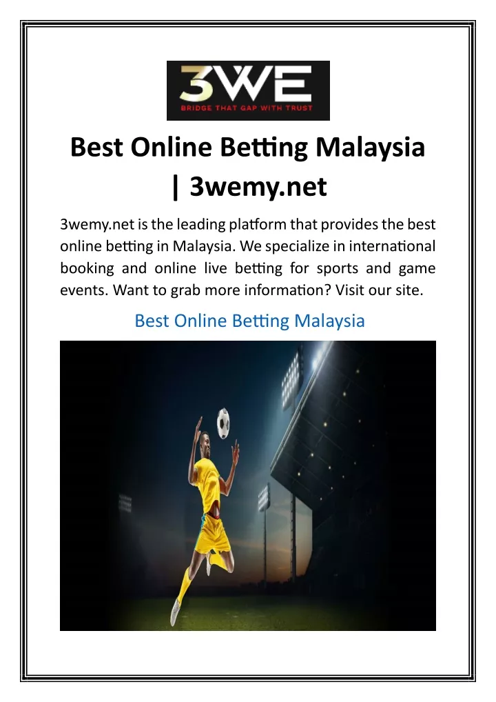 best online betting malaysia 3wemy net