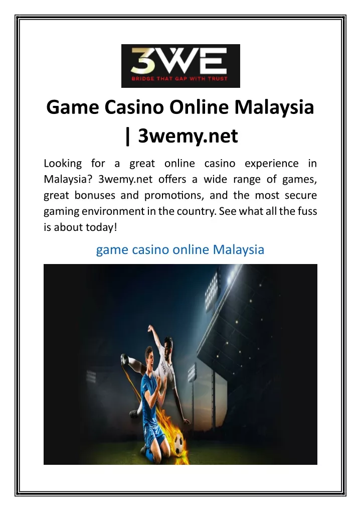 game casino online malaysia 3wemy net
