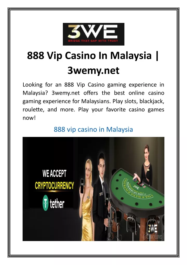 888 vip casino in malaysia 3wemy net