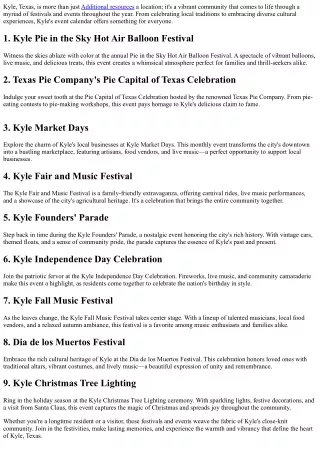 kyle texas is more than just additional resources