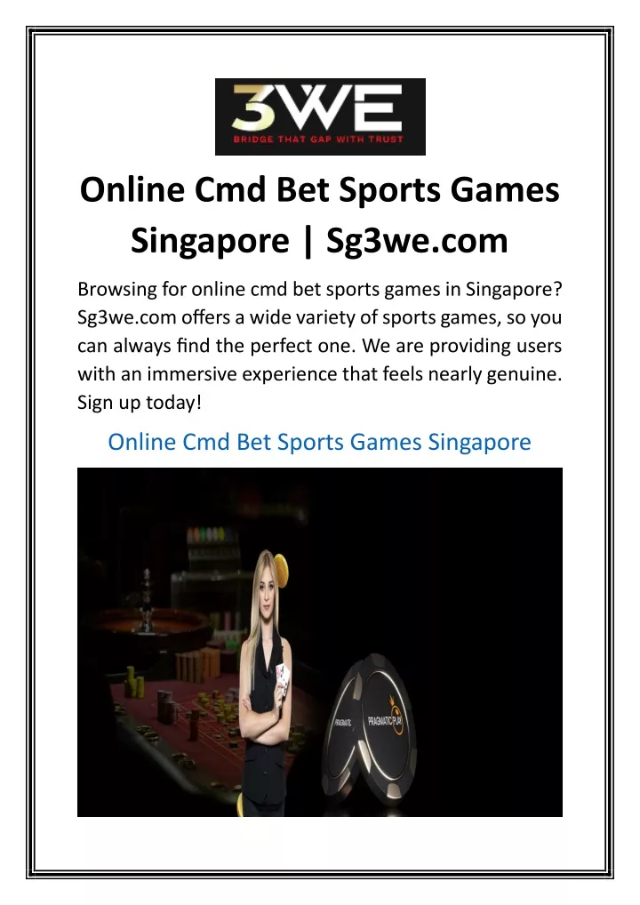 online cmd bet sports games singapore sg3we com