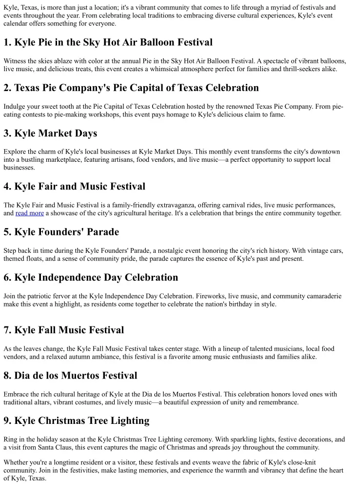 kyle texas is more than just a location