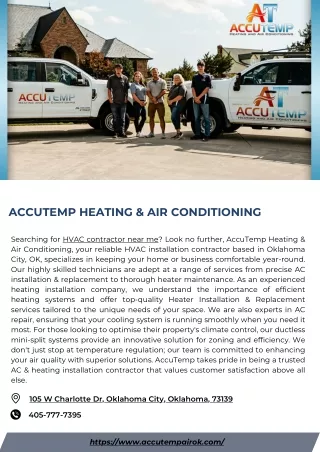 AccuTemp Heating & Air Conditioning