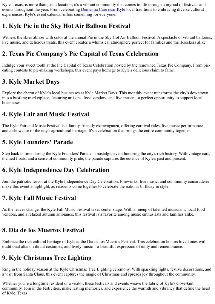 kyle texas is more than just a location