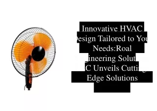 Innovative HVAC Design Tailored to Your Needs - Rual Engineering Solutions LLC
