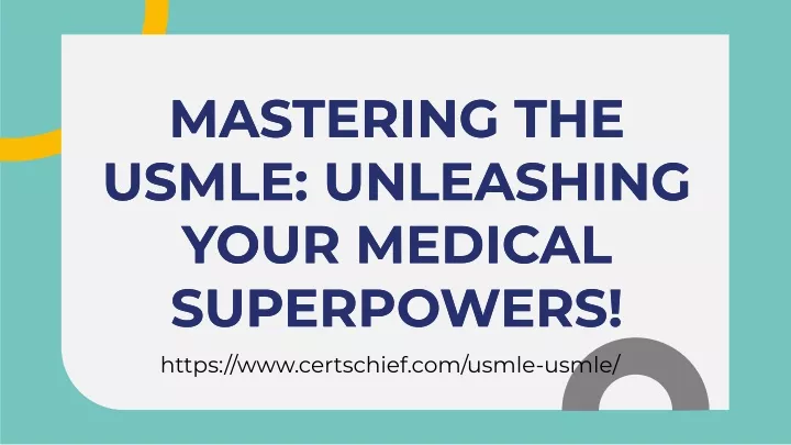 mastering the usmle unleashing your medical