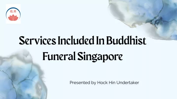 services included in buddhist funeral singapore