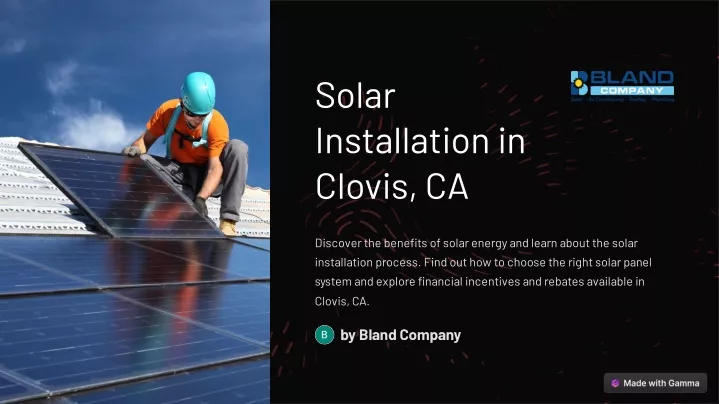 solar installation in clovis ca