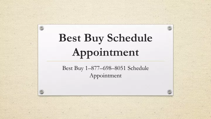 best buy schedule appointment