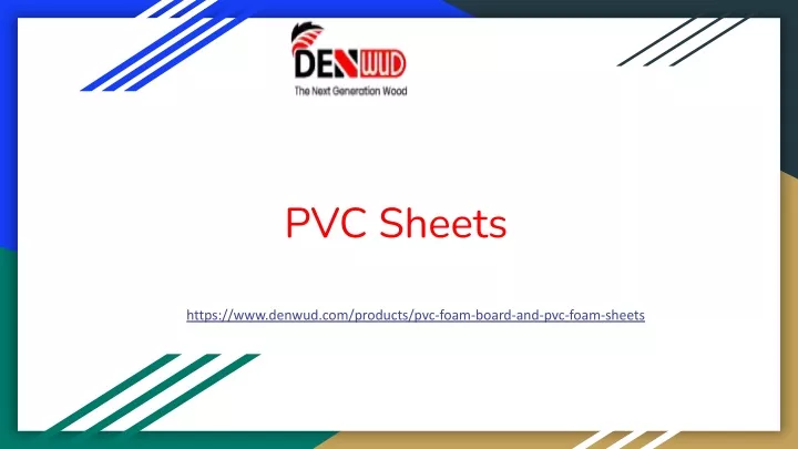 pvc sheets