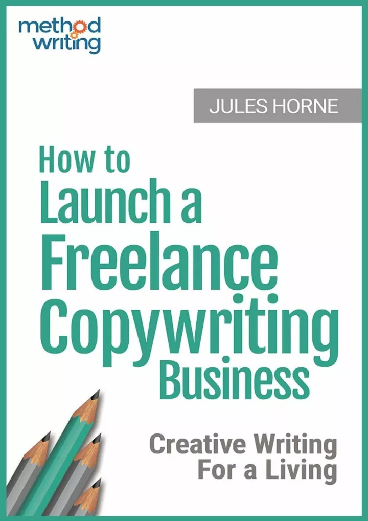 how to launch a freelance copywriting business