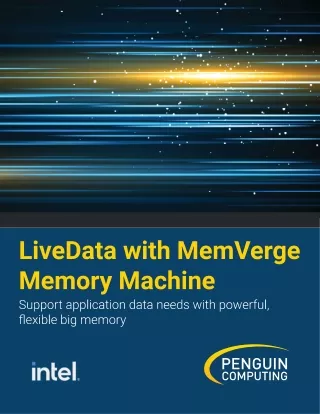 LiveData With MemVerge Memory Machine