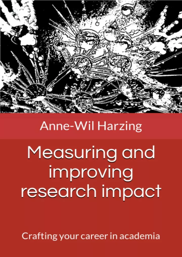 measuring and improving research impact crafting