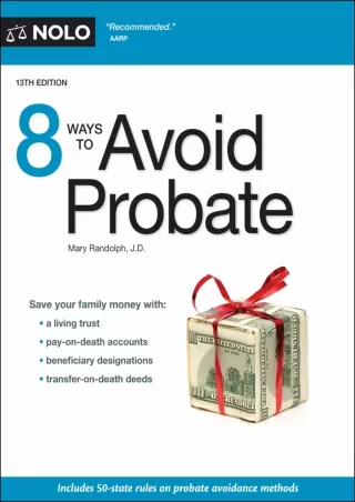 PDF✔️Download ❤️ 8 Ways to Avoid Probate