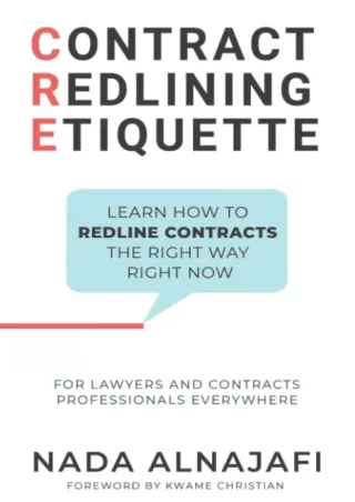 [PDF]❤️Download ⚡️ Contract Redlining Etiquette: How to leverage the power of redlines for