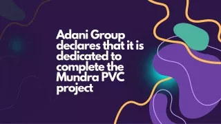 adani group declares that it is dedicated