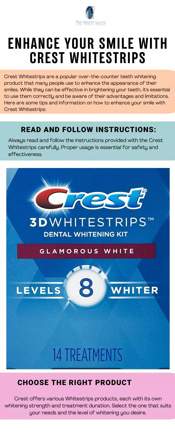 enhance your smile with crest whitestrips