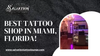 Find the Top Piercing Services - Salvation Tattoo Lounge