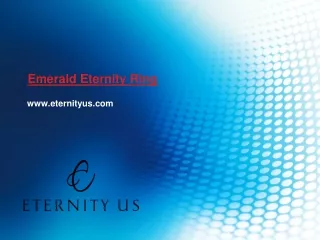Exquisite Emerald Eternity Ring Collection - www.eternityus.com