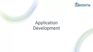 Application Development Services for Seamless Business Operations