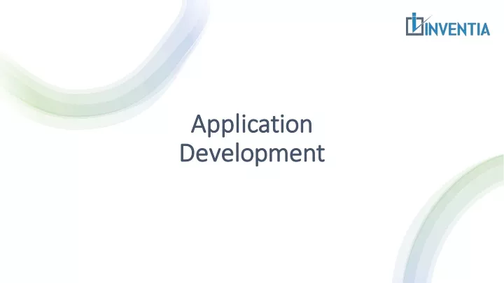 application application development development