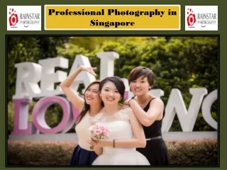 Professional Photography in Singapore