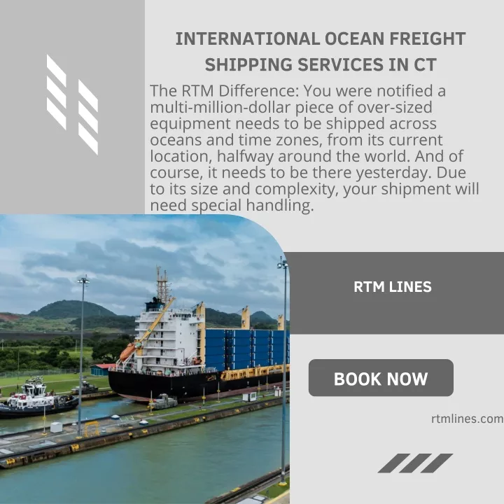 international ocean freight shipping services