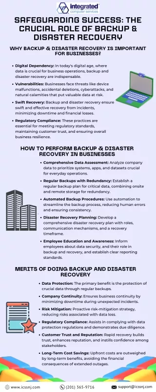 Safeguarding Success The Crucial Role of Backup & Disaster Recovery