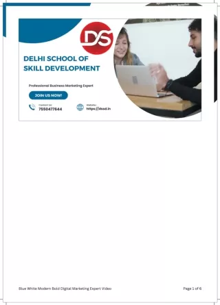 Best Digital Marketing Institute In Nangloi